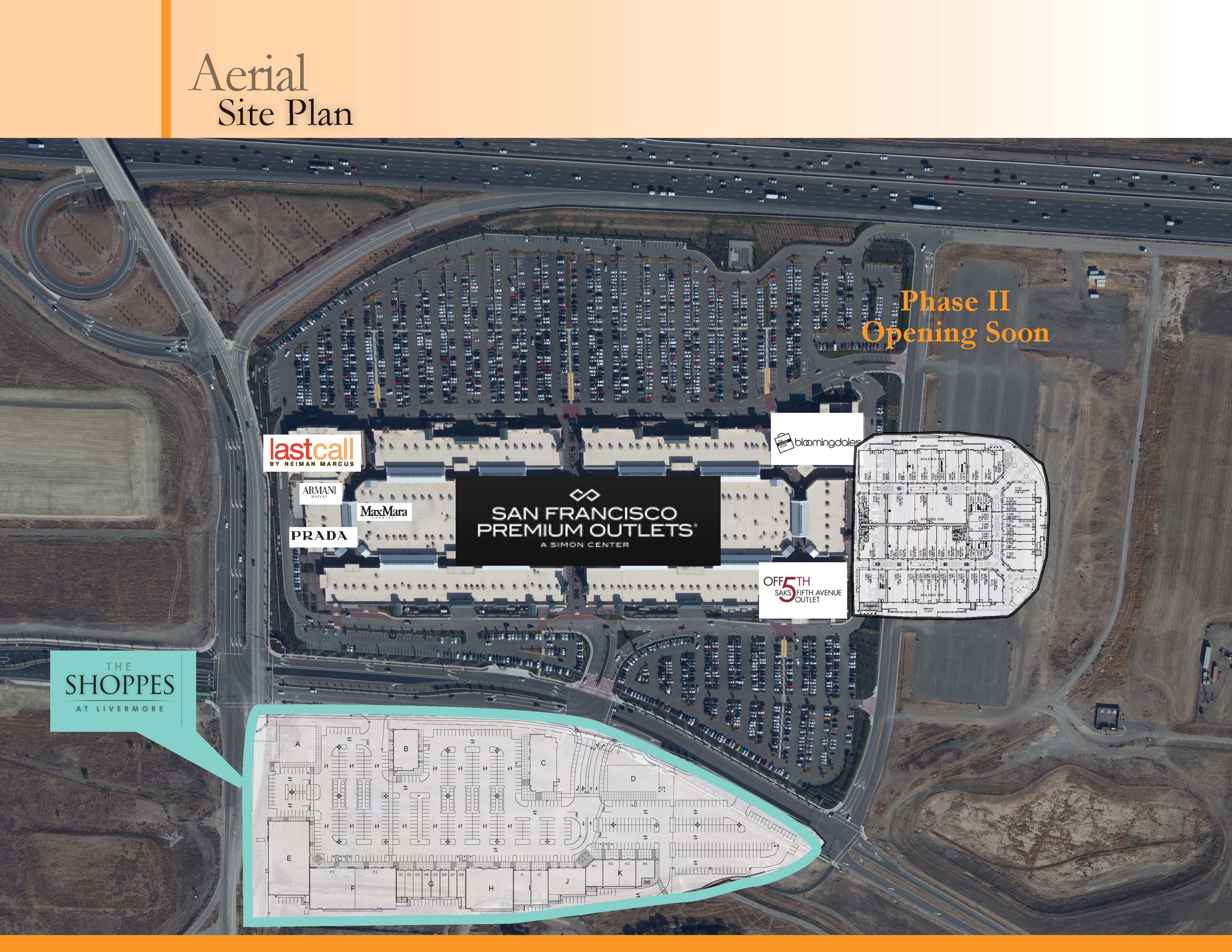 Shops at Livermore Aerial